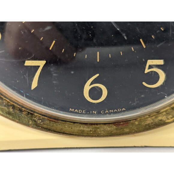 AS-IS 1960s Big Ben Westclox Magic Touch Repeater mechanical alarm clock, manual - Picture 3 of 11